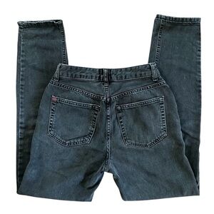 UO bdg mom high rise faded black denim jeans